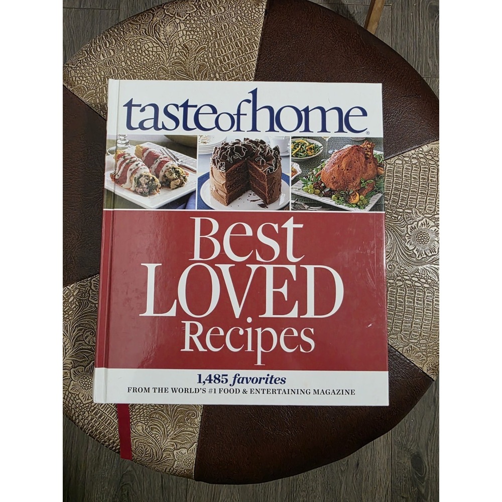 Taste Of Home - Best Loved Recipes Cookebook - Hardcover - 1485 Recipes